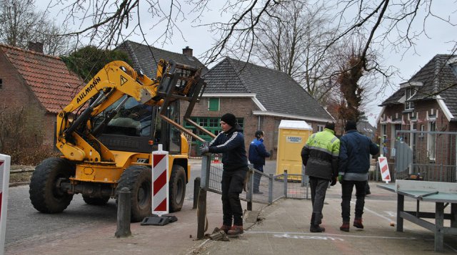 Uitruimen schoolplein (zaterdag 17 maart 2018)